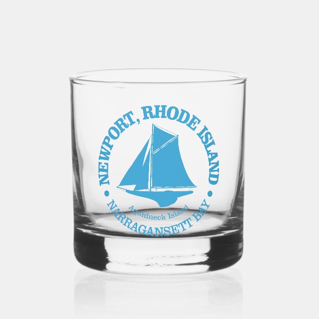 Newport RI (sloop) Whiskyglas (Vorderseite)