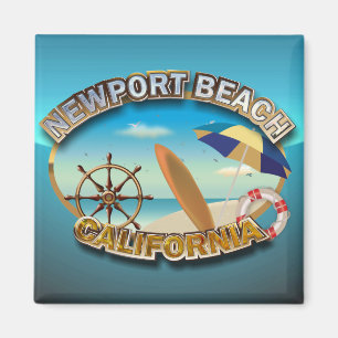 Newport-Strand, Kalifornien Magnet