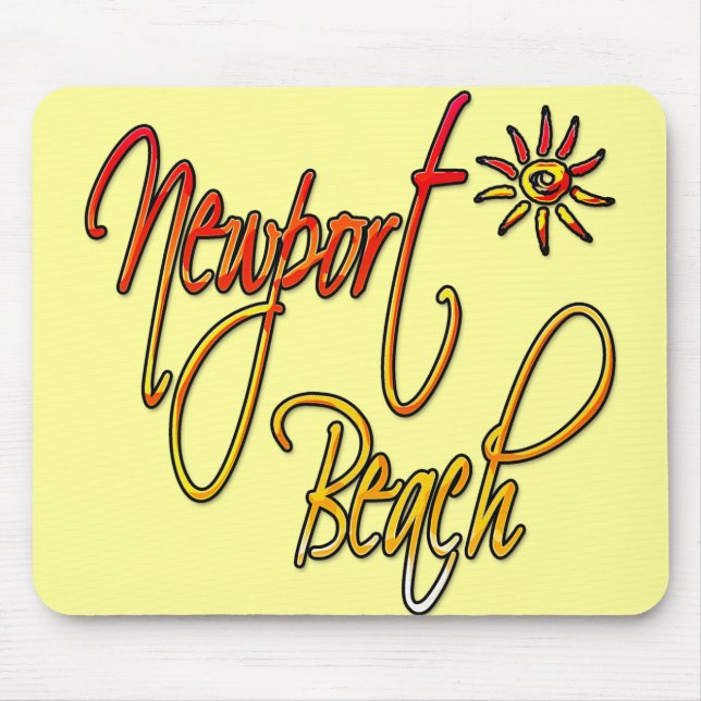 Newport-Strand Mousepad (Vorne)