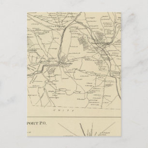 Newport, Sullivan Co Postkarte