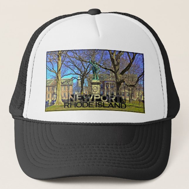 Newport Truckerkappe (Vorderseite)