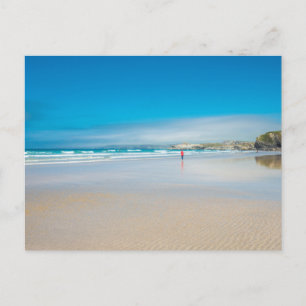 Newquay an der nördlichen Küste von Cornwall. Engl Postkarte