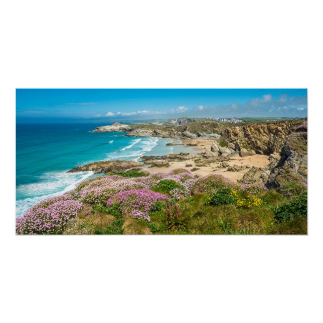 Newquay in Cornwall Poster (Vorderseite)