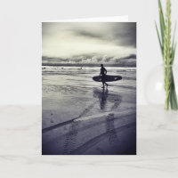 Newquay Surfer auf Watergate Bay