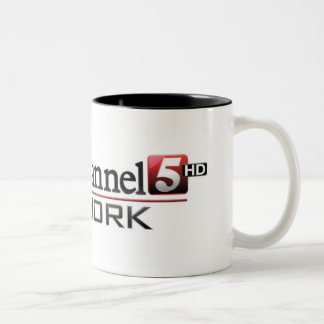 NewsChannel 5 HD Netz Zweifarbige Tasse