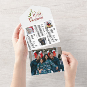 Newsletter zu Weihnachten 🎄 ✨ Foto All In One Einladung