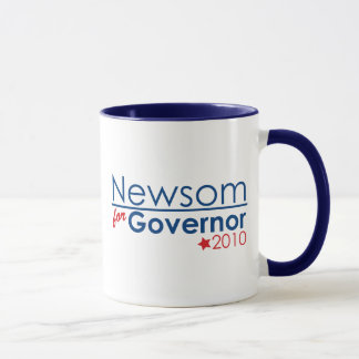 Newsom für Gouverneur Tasse