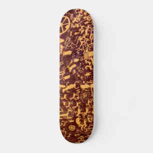 Newspaper Rock Amerikanische Ureinwohner Utah Skateboard