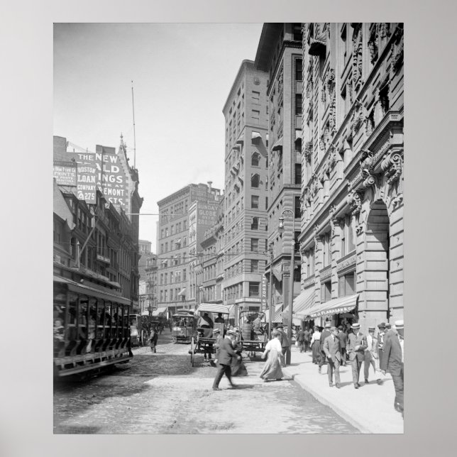 Newspaper Row: 1906 Poster (Vorne)