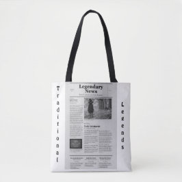 Newspaper Tote Tasche