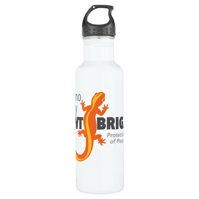 Newt Brigade 18 oz Wasserflasche aus Edelstahl Edelstahlflasche (Vorderseite)