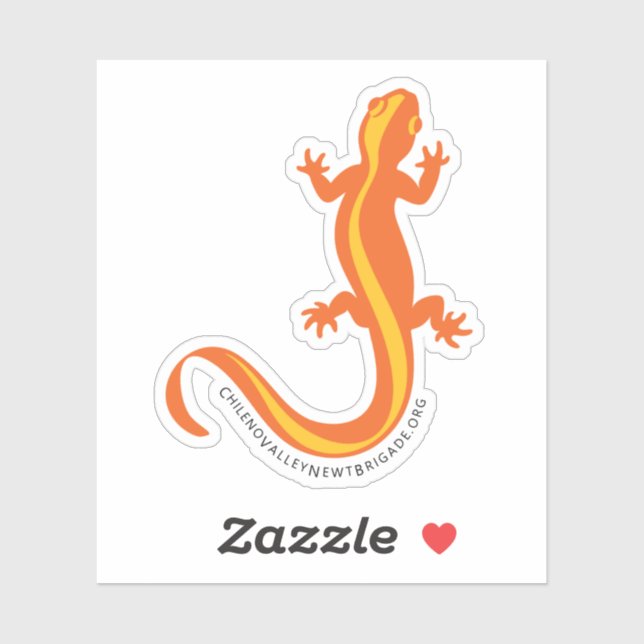 Newt Brigade Vinyl Newt Sticker (Blatt)