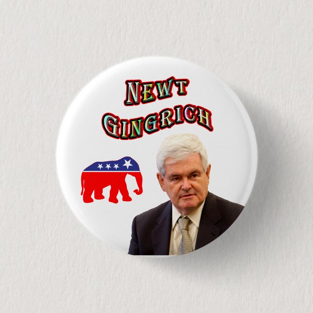 Newt Gingrich 2012 Button (Vorderseite)