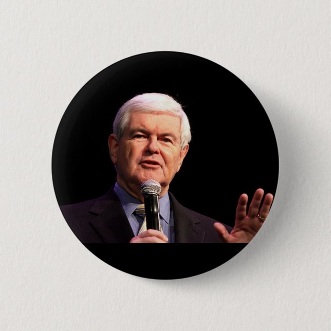 Newt Gingrich Button (Vorderseite)