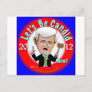 Newt Gingrich Postkarte