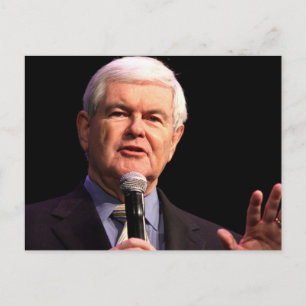 Newt Gingrich Postkarte