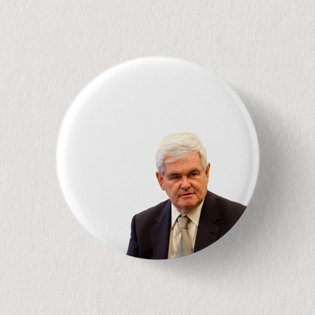 Newt Gingrich - schreiben Sie Ihren eigenen Text Button (Vorderseite)