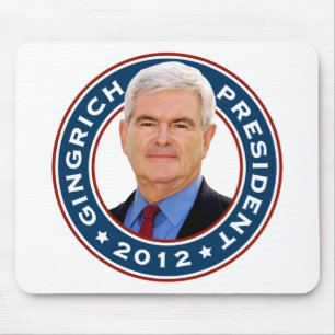 Newt- Gingrichkonservativer für Präsidenten Mousepad