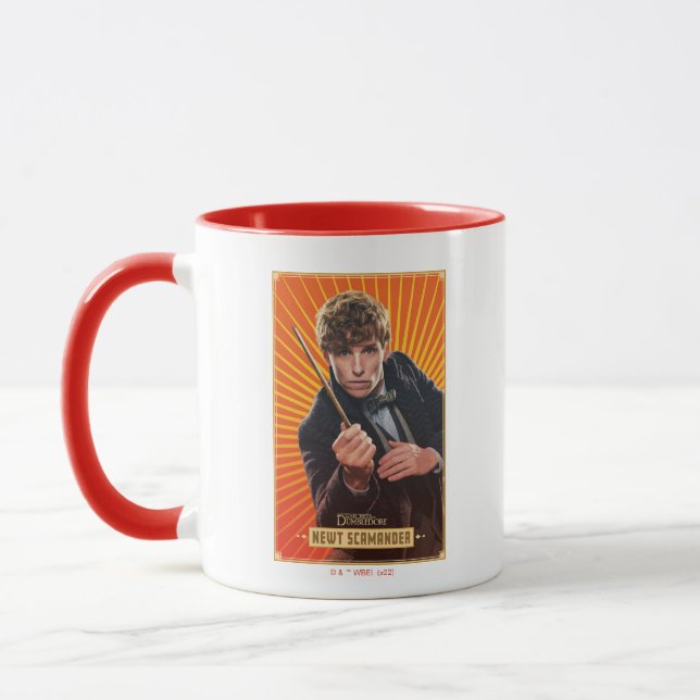 Newt Scamander Character Graphic Tasse (Links)