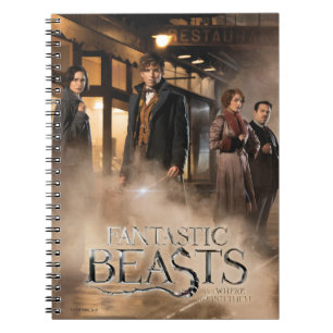NEWT SCAMANDER™ & Co. am Bahnhof Notizblock