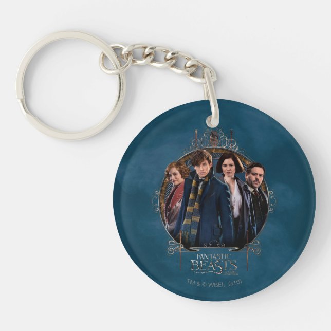 NEWT SCAMANDER™ et entreprise Art Nouveau Frame (Devant)