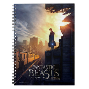 NEWT SCAMANDER™ in zerstörtem Gebäude Notizblock