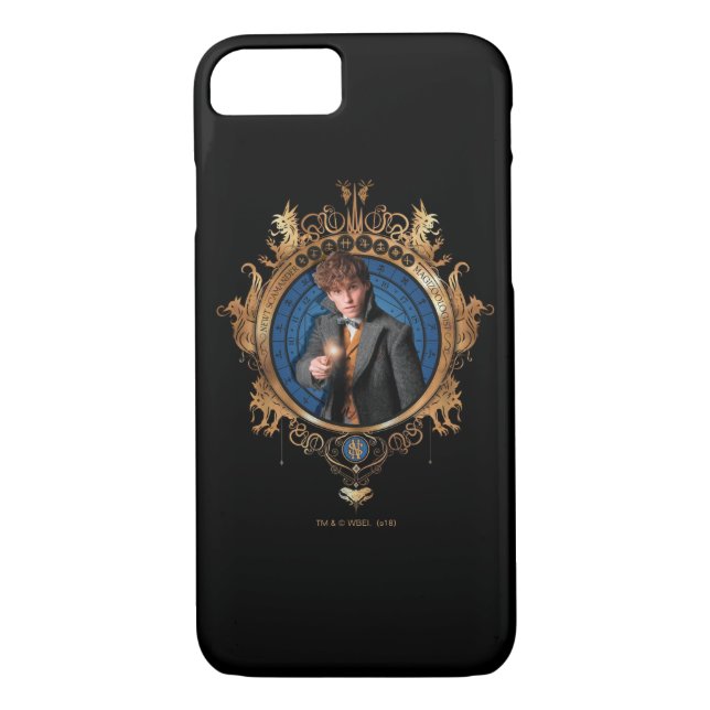NEWT SCAMANDER™-Portrait Case-Mate iPhone Hülle (Rückseite)