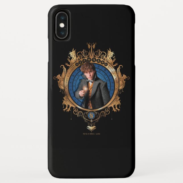 NEWT SCAMANDER™-Portrait Case-Mate iPhone Hülle (Rückseite)
