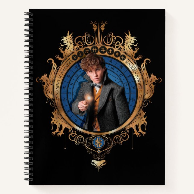 NEWT SCAMANDER™-Portrait Notizbuch (Vorderseite)