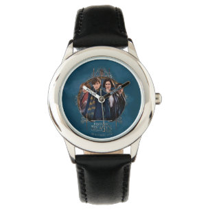 NEWT SCAMANDER™ und Company Art Nouveau Frame Armbanduhr