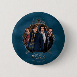 NEWT SCAMANDER™ und Company Art Nouveau Frame Button