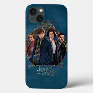 NEWT SCAMANDER™ und Company Art Nouveau Frame Case-Mate iPhone Hülle