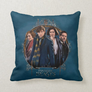 NEWT SCAMANDER™ und Company Art Nouveau Frame Kissen
