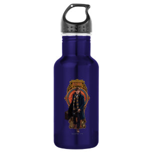 NEWT SCAMANDER™ Walking Art Nouveau Panel Edelstahlflasche