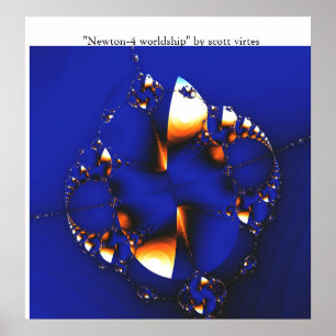 Newton-4-Weltmeisterschaft Poster