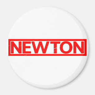 Newton-Briefmarke Magnet