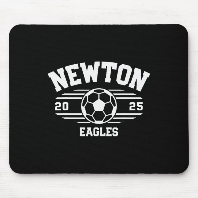 Newton Eagles Fußball Ll 2025  Mousepad (Vorne)