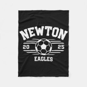Newton Eagles Fußballrechnung 2025 Fleecedecke