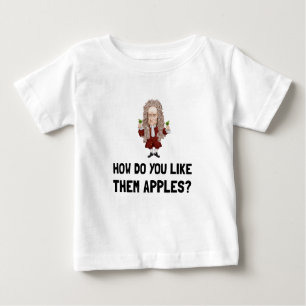 Newton mögen sie Äpfel Baby T-shirt