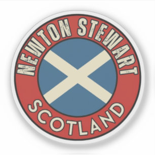 Newton Stewart, Schottland Aufkleber