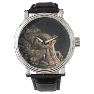 Newton William Blake Masonic Painting Armbanduhr