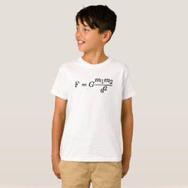 Newton's Law of Universell Gravitation Cool Nerdy T-Shirt