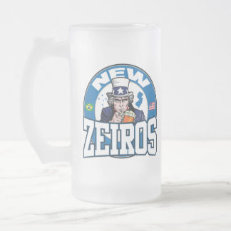 NewZeiros Frozen-Tasse Mattglas Bierglas