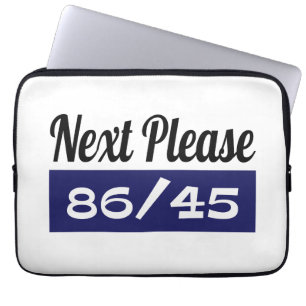 Next Please 8645 Anti Trump Laptopschutzhülle