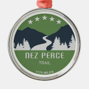 Nez Perce Trail Ornament Aus Metall