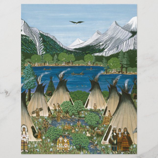 Nez Perce ~ Wallowa Lake (Vorderseite)