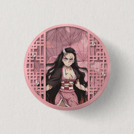 Nezuko Kamado Oni Button