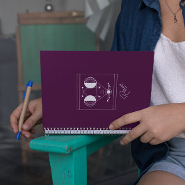 Nezumi Rat Zodiac - Abstrakte Instinktreihe Notizbuch