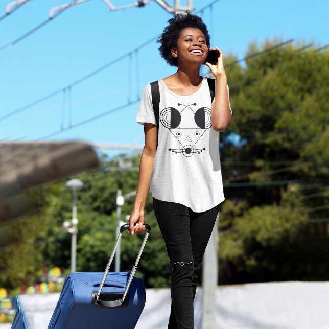 Nezumi Zodiac Rat T-Shirt - Geometrischer Geist St (Von Creator hochgeladen)