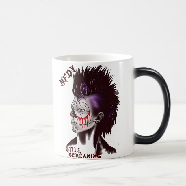 NFDY Mohikaner-Logo-verwandelnde Tasse! Verwandlungstasse (Rechts)